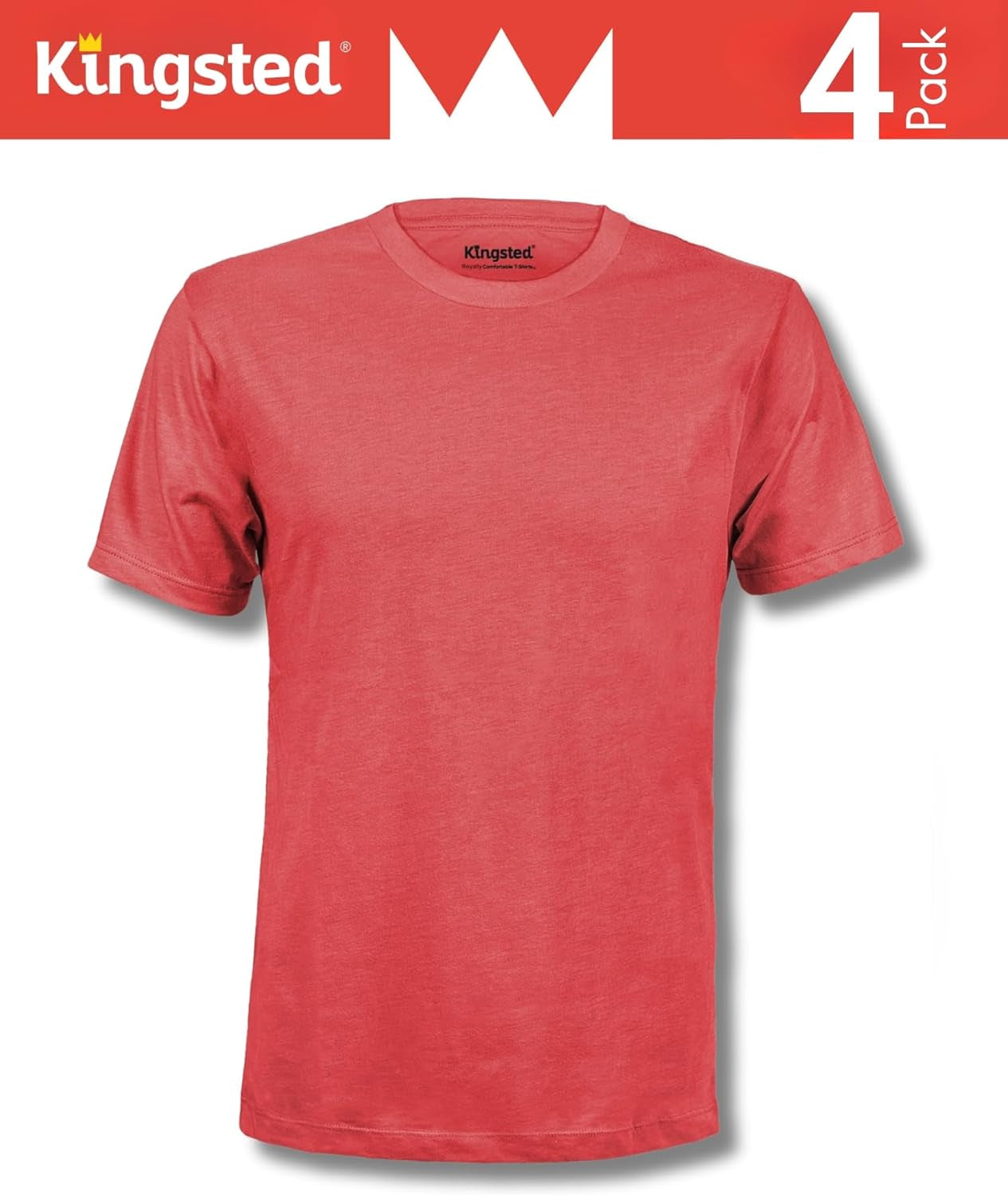 Kingsted Men's Premium T-Shirt Pack - Ultra-Soft Fabric & Timeless Design