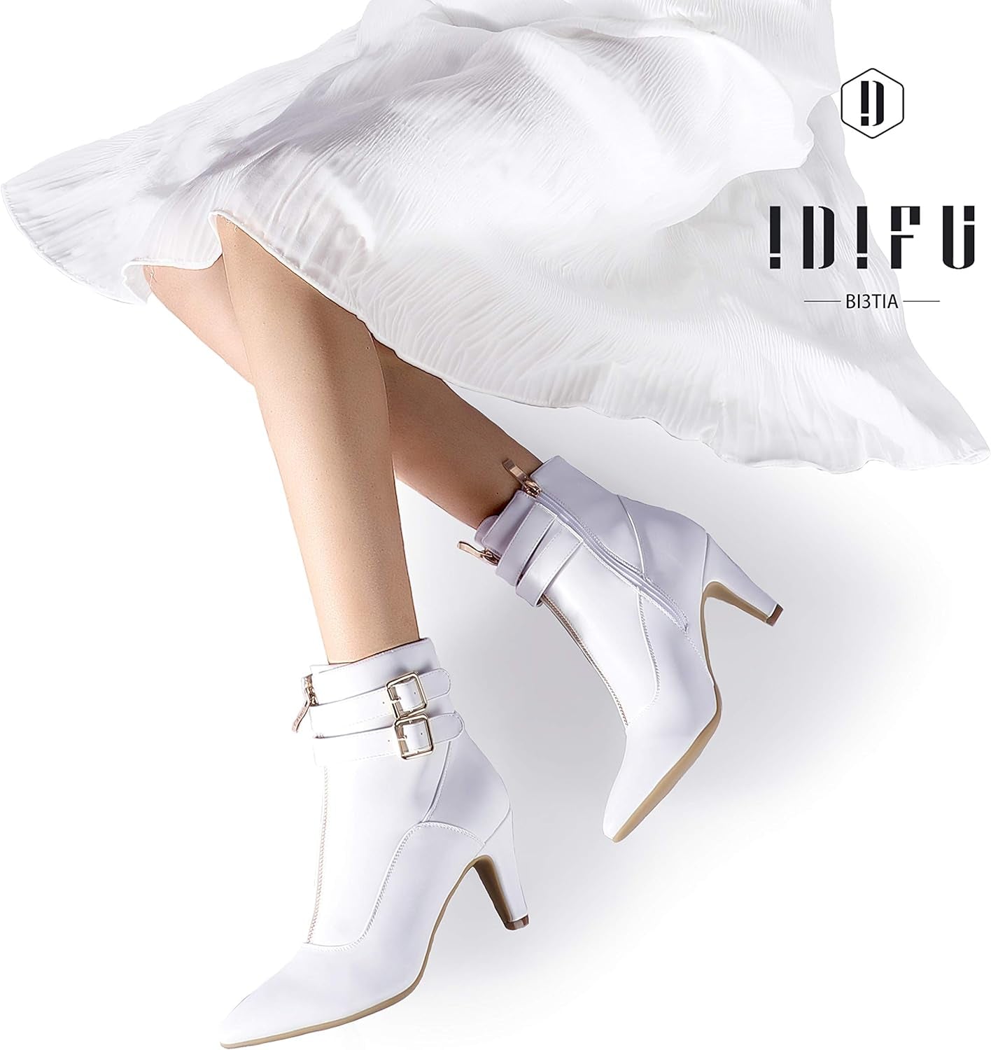 IDIFU Women's Ankle Booties