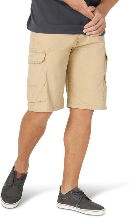 Men's Wrangler Authentics Stretch Twill Cargo Shorts - Ultimate Comfort and Style