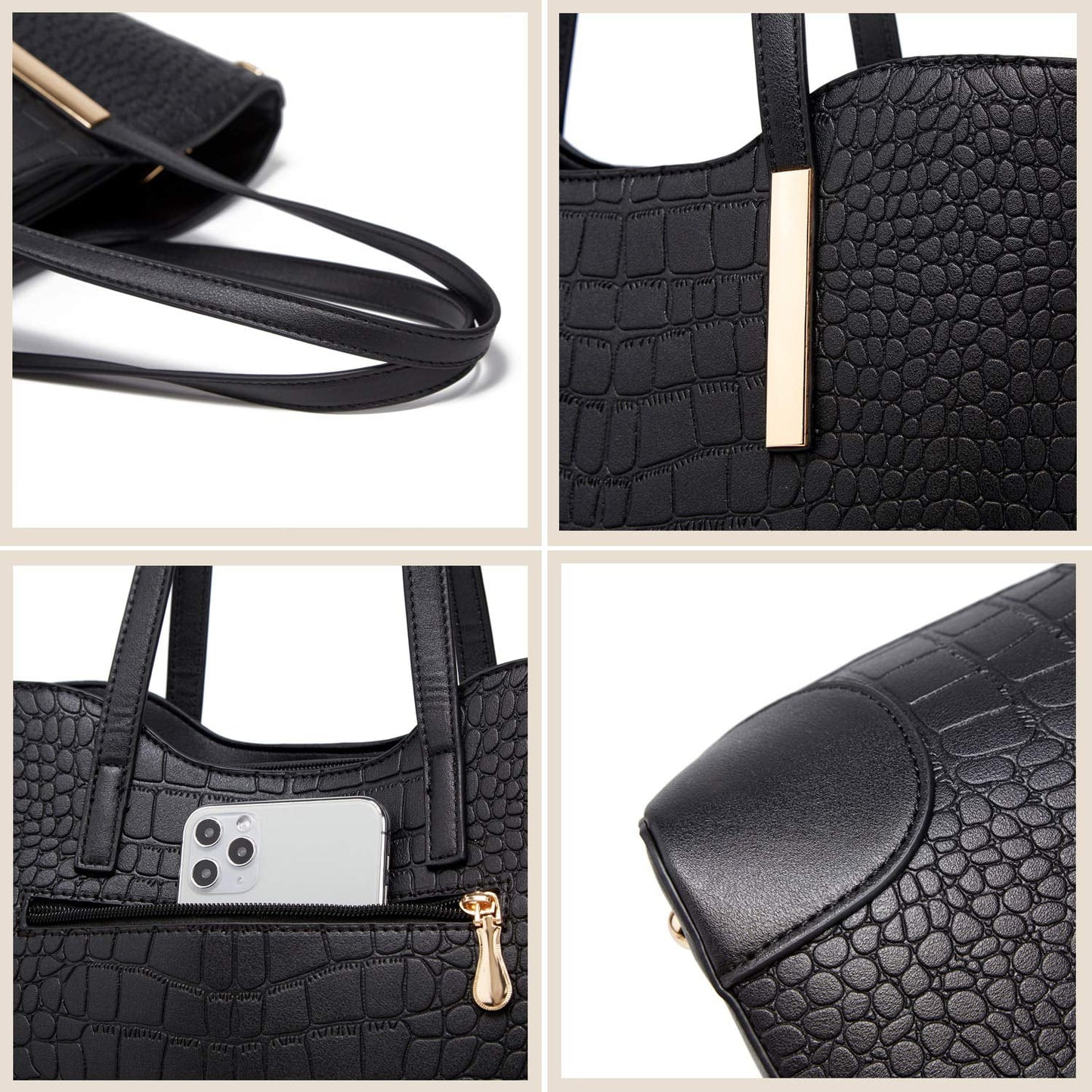 Stylish Satchel Purses & Handbags for Women - Versatile Shoulder Tote Bags & Wallets