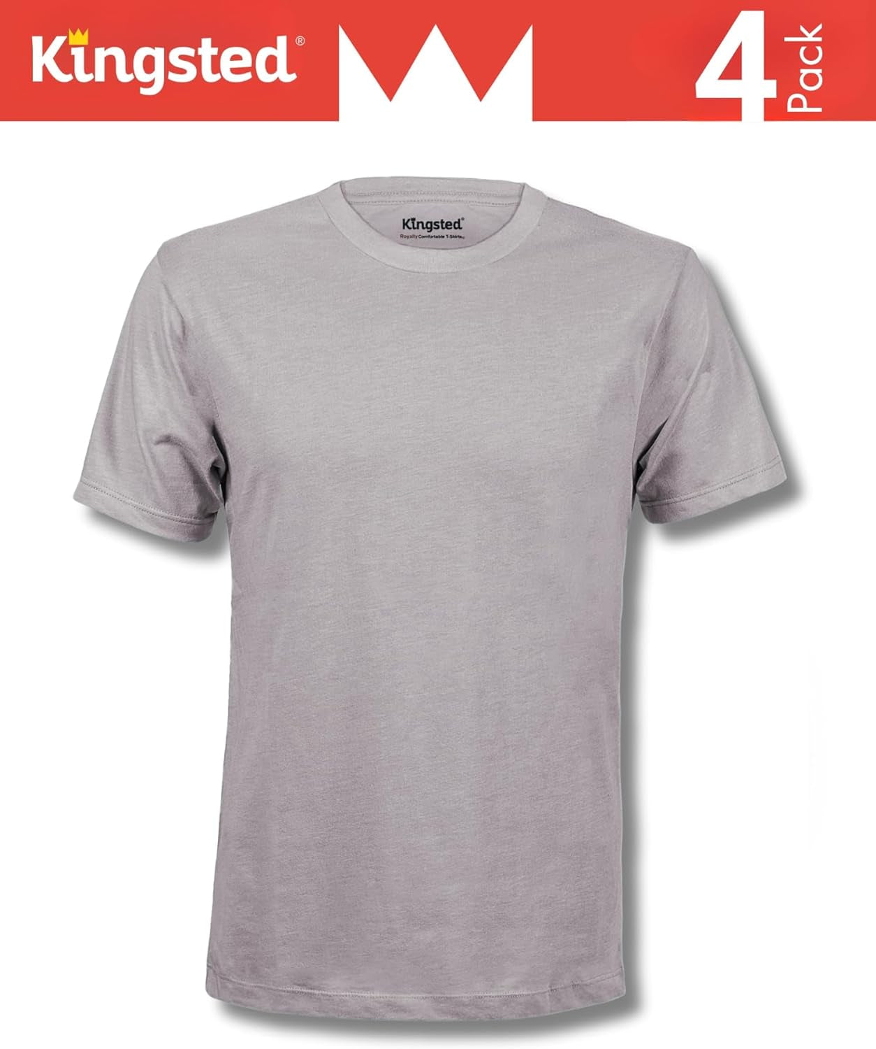 Kingsted Men's Premium T-Shirt Pack - Ultra-Soft Fabric & Timeless Design
