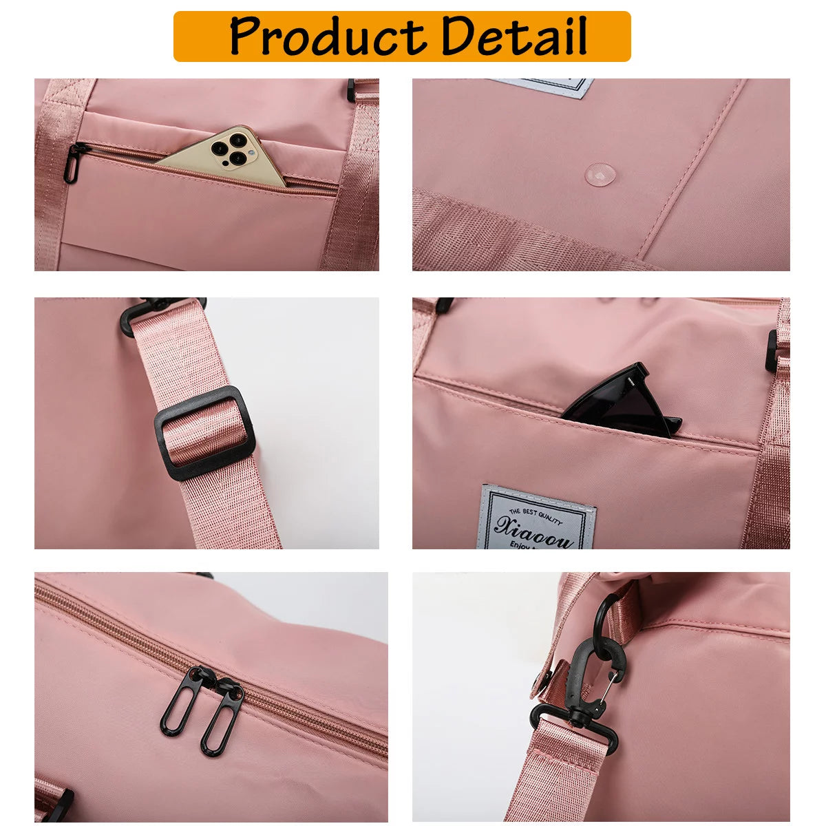 Stylish Women's Travel Duffel Bag - Versatile Gym Tote & Weekend Getaway Essential