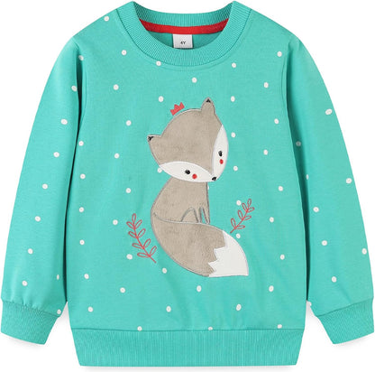 Adorable Bumeex Toddler Girl Christmas Crewneck Sweatshirt Outfit