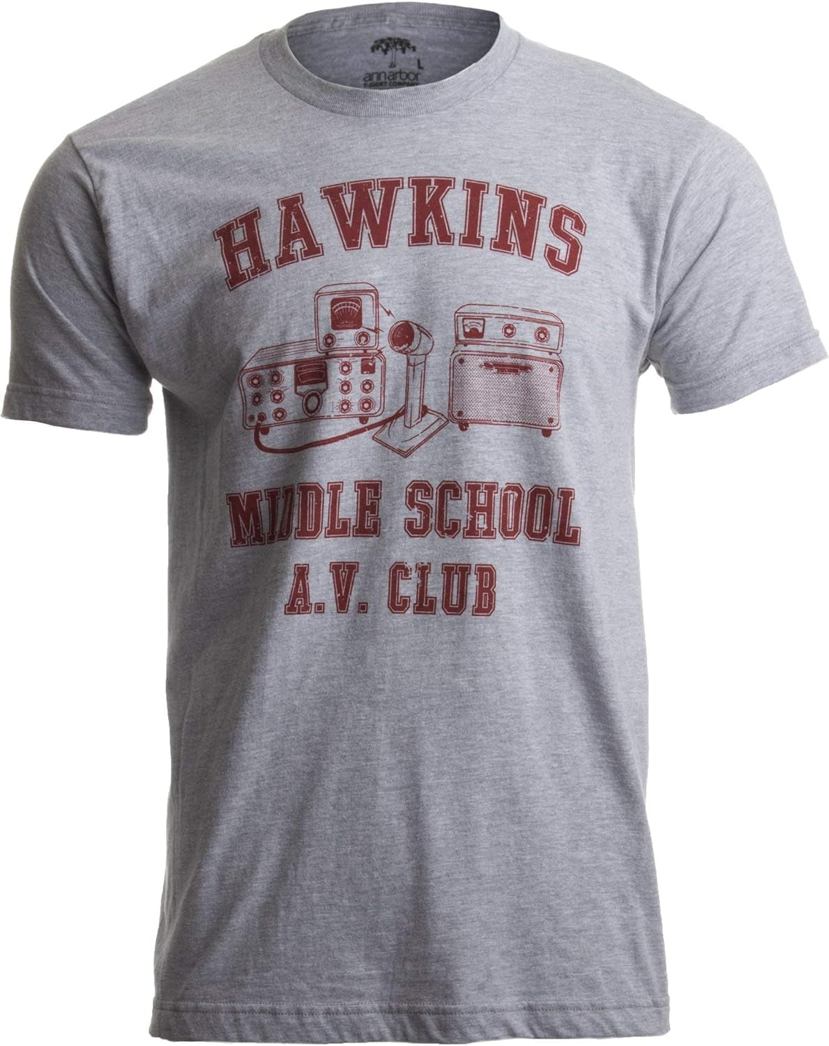 Retro 1980s Hawkins Middle School A.V. Club Costume T-Shirt