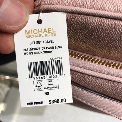Stylish Michael Kors Women's Crossbody Handbag - PVC/Leather Messenger Purse for Effortless Chic