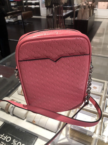 Stylish Michael Kors Women's Crossbody Handbag - PVC/Leather Messenger Purse for Effortless Chic
