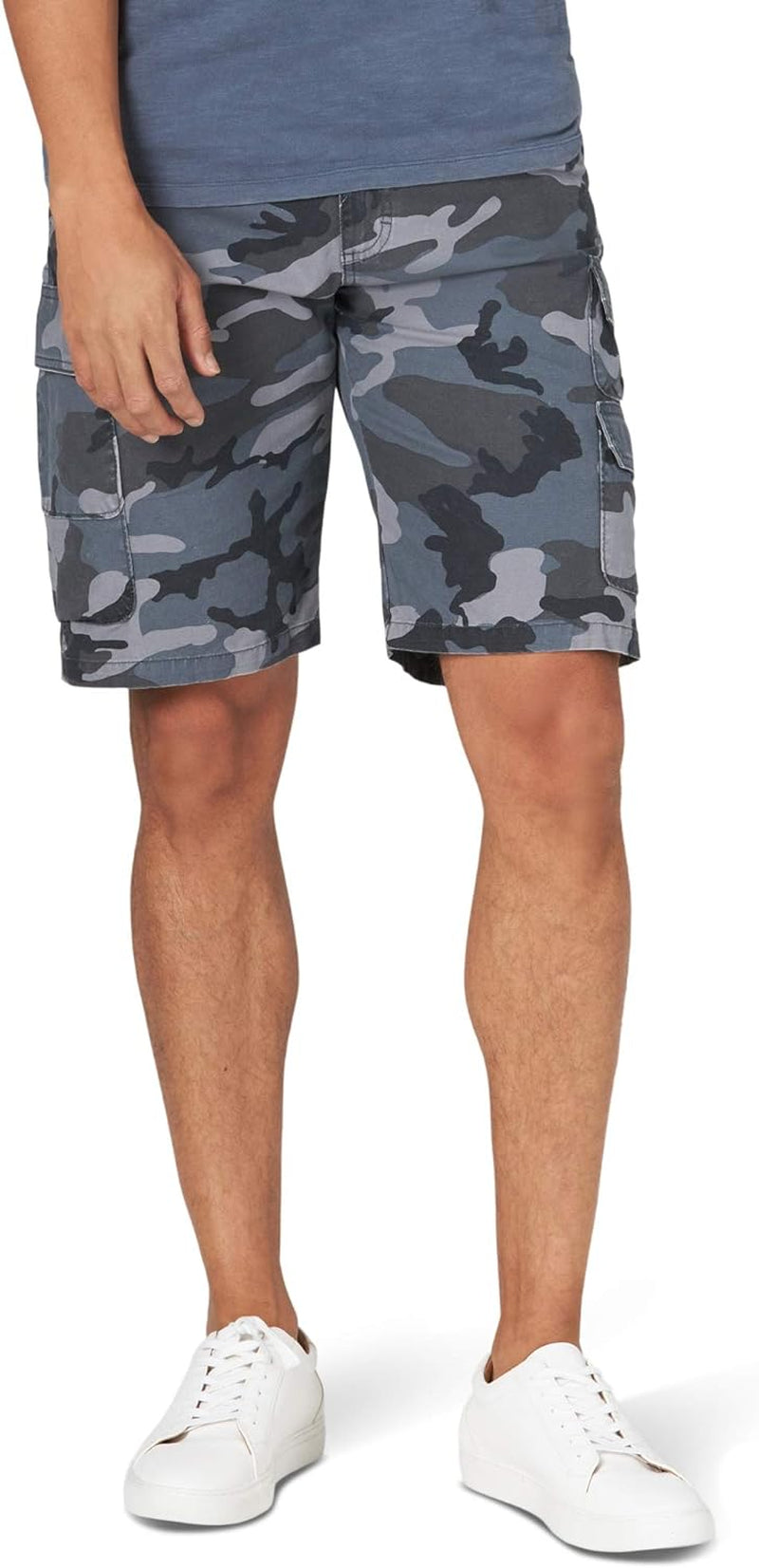 Men's Wrangler Authentics Stretch Twill Cargo Shorts - Ultimate Comfort and Style