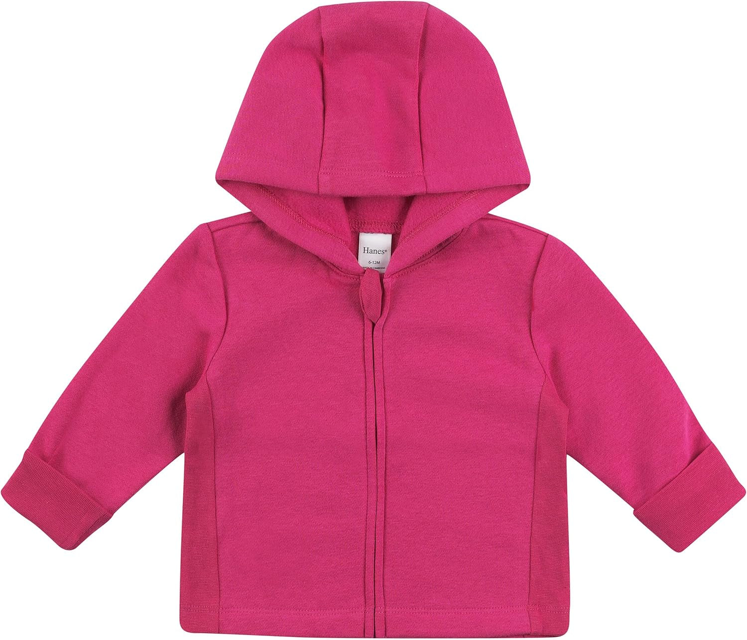 Cozy & Flexible Hanes Zippin Soft 4-Way Stretch Fleece Hoodie for Infants and Toddlers