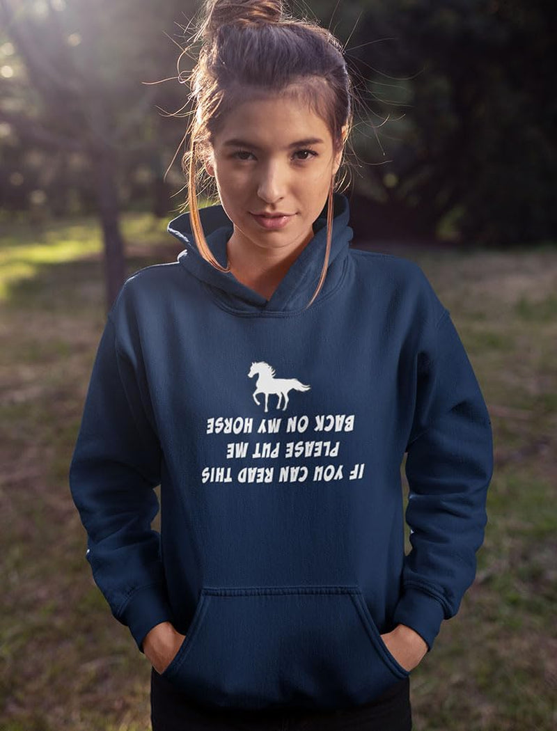 Tstars Women's and Teen Girls' Equestrian Hoodie - Perfect Gift for Horse Riding Enthusiasts and Barn Lovers