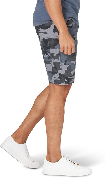 Men's Wrangler Authentics Stretch Twill Cargo Shorts - Ultimate Comfort and Style