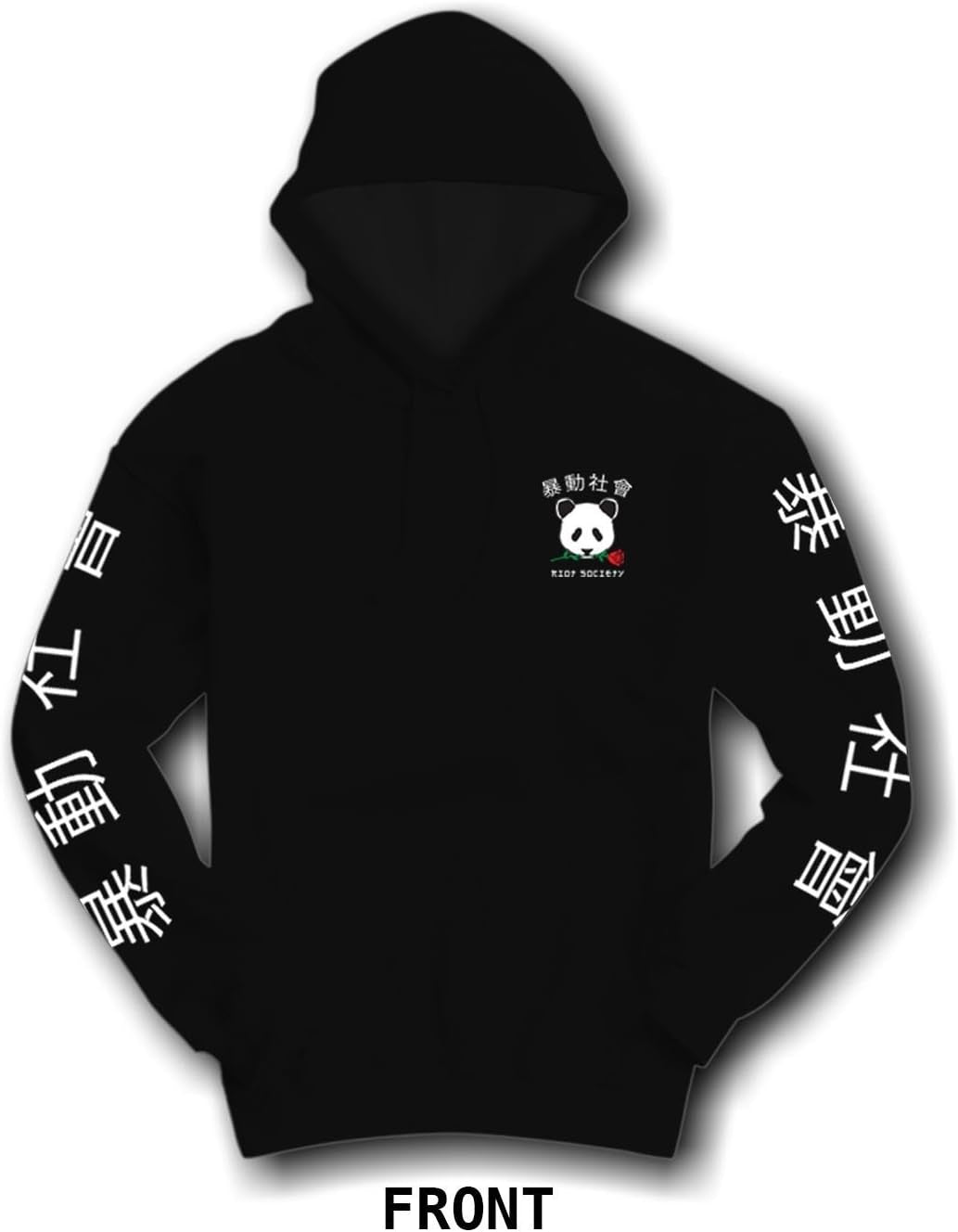 Riot Society Men's Graphic and Embroidered Hoodie