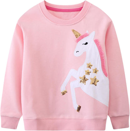 Adorable Bumeex Toddler Girl Christmas Crewneck Sweatshirt Outfit