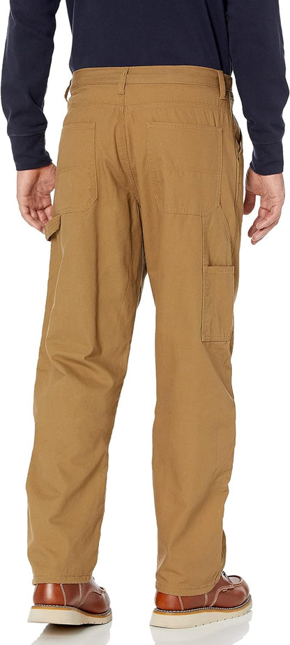 Wrangler Authentics Men's Fleece-Lined Carpenter Pants for Ultimate Comfort and Style