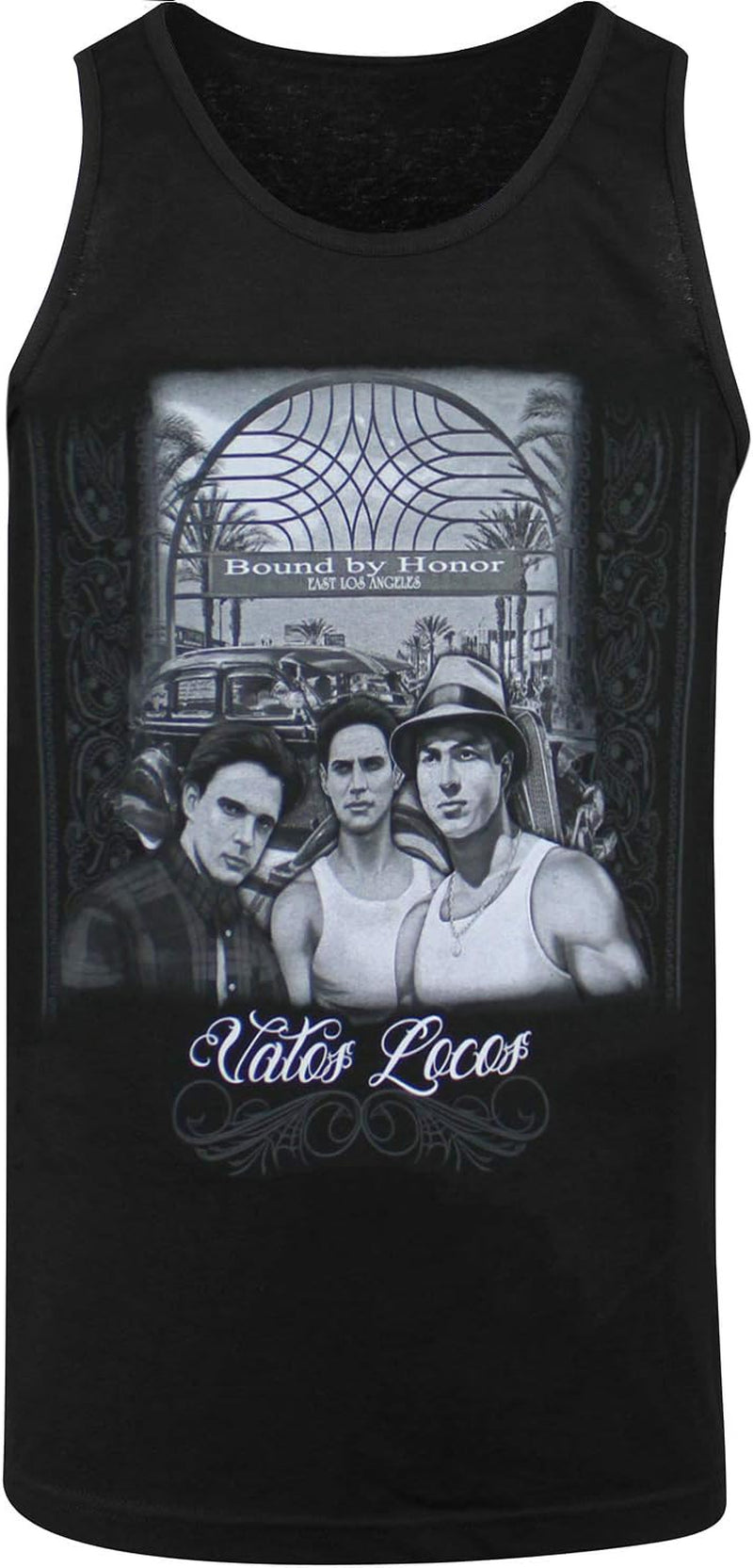 Men's Chicano Vatos Tribute T-Shirt - Blood In, Blood Out Movie Design