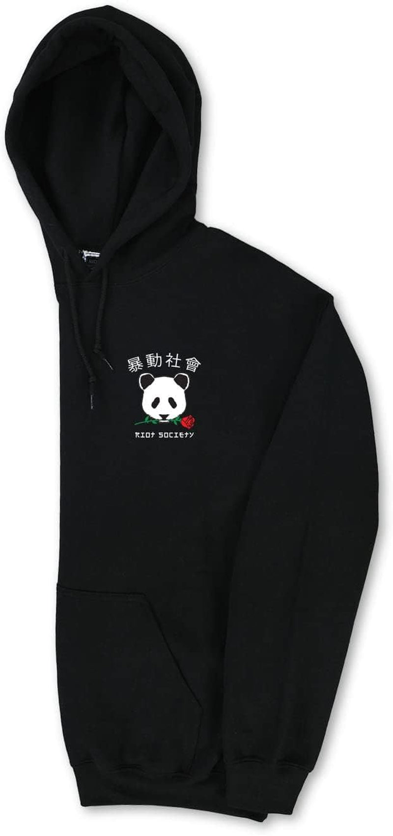 Riot Society Men's Graphic and Embroidered Hoodie
