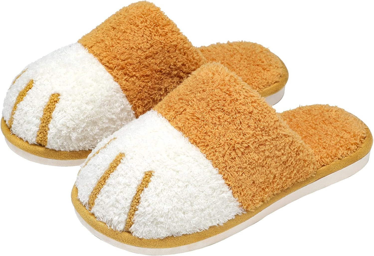 SINNO Women's Animal-Themed Memory Foam Slippers - Comfortable, Warm, and Non-Slip Indoor/Outdoor Footwear Perfect for Holiday Gifting