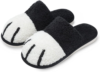 SINNO Women's Animal-Themed Memory Foam Slippers - Comfortable, Warm, and Non-Slip Indoor/Outdoor Footwear Perfect for Holiday Gifting