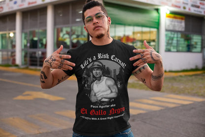 Men's Chicano Vatos Tribute T-Shirt - Blood In, Blood Out Movie Design