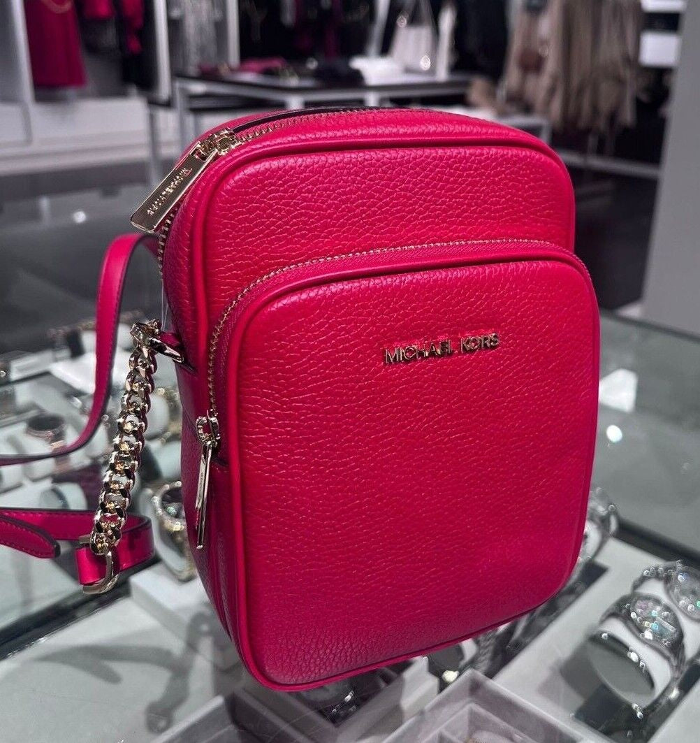 Stylish Michael Kors Women's Crossbody Handbag - PVC/Leather Messenger Purse for Effortless Chic
