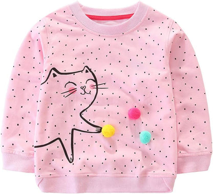 Adorable Bumeex Toddler Girl Christmas Crewneck Sweatshirt Outfit