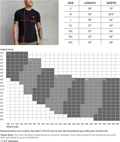 Elevate Your Wardrobe with INTO the AM Men's Soft Fitted T-Shirt Packs - Classic Short Sleeve Crew Neck Tees in Sizes S - 4XL