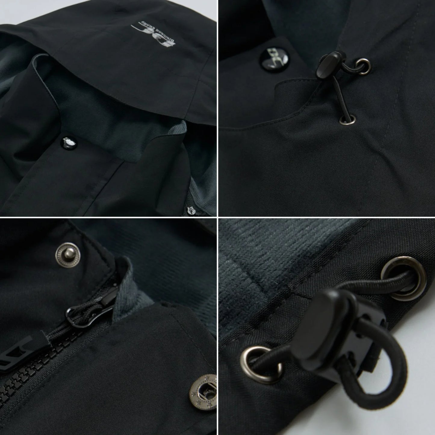 Men's Lightweight Waterproof Hooded Jacket for Outdoor and Casual Sportswear