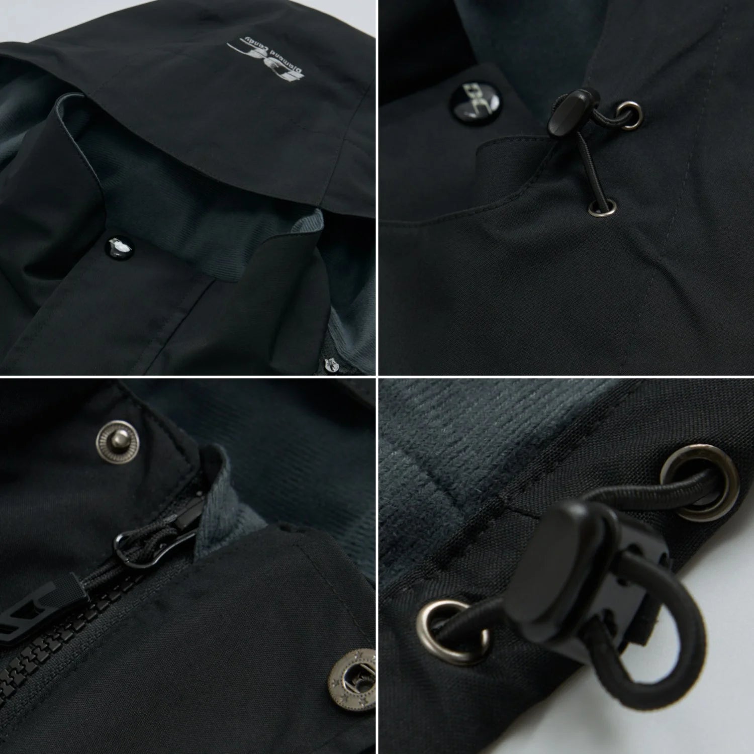 Men's Lightweight Waterproof Hooded Jacket for Outdoor and Casual Sportswear
