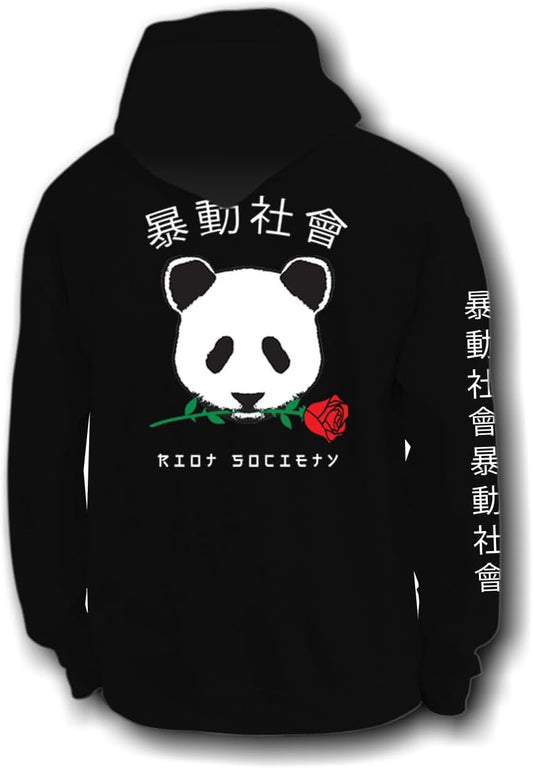 Riot Society Men's Graphic and Embroidered Hoodie