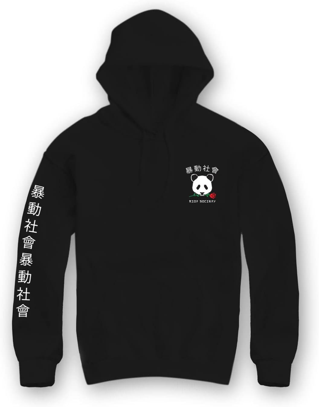 Riot Society Men's Graphic and Embroidered Hoodie