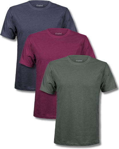 Kingsted Men's Premium T-Shirt Pack - Ultra-Soft Fabric & Timeless Design