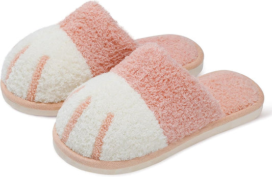 SINNO Women's Animal-Themed Memory Foam Slippers - Comfortable, Warm, and Non-Slip Indoor/Outdoor Footwear Perfect for Holiday Gifting