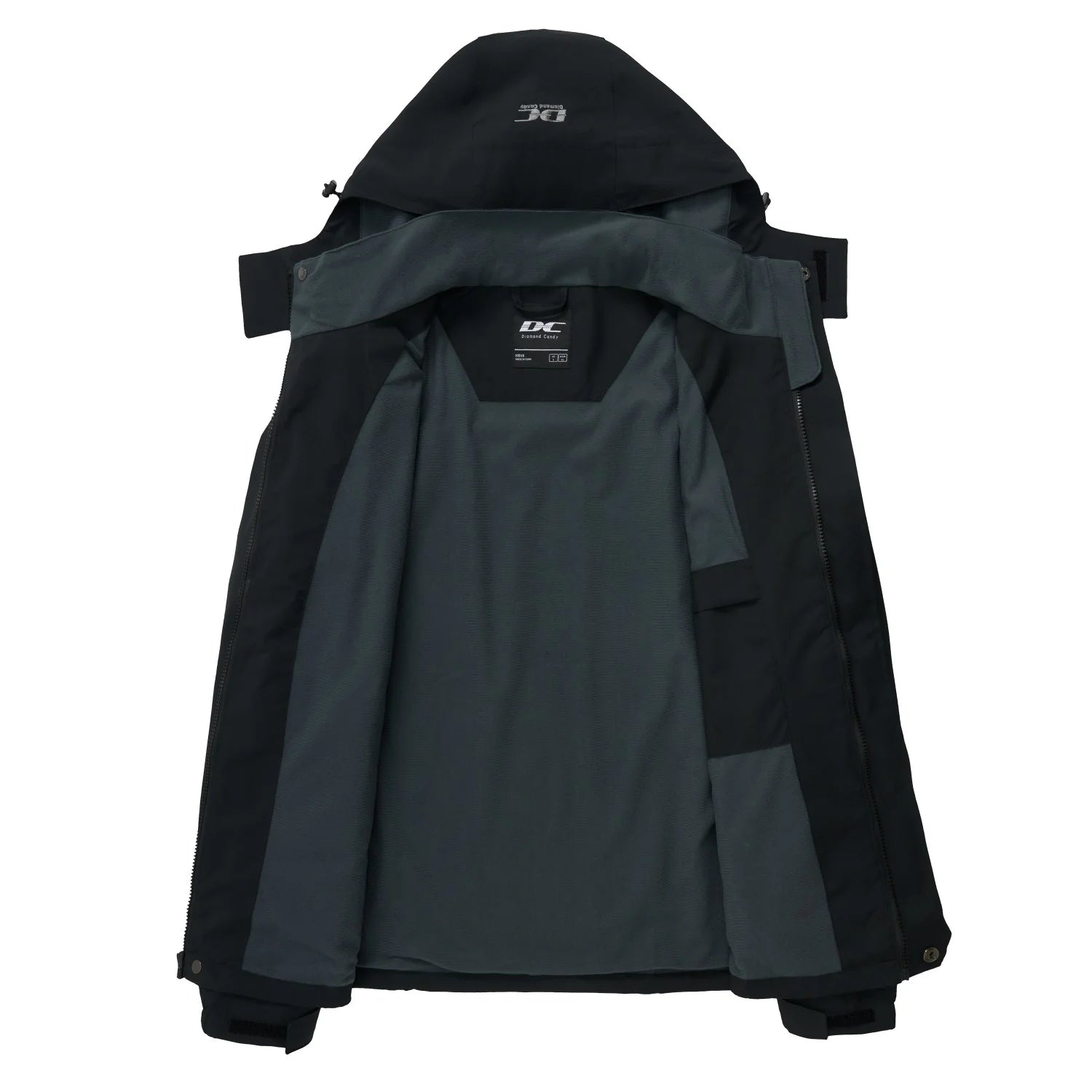 Men's Lightweight Waterproof Hooded Jacket for Outdoor and Casual Sportswear