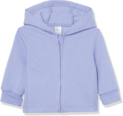 Cozy & Flexible Hanes Zippin Soft 4-Way Stretch Fleece Hoodie for Infants and Toddlers