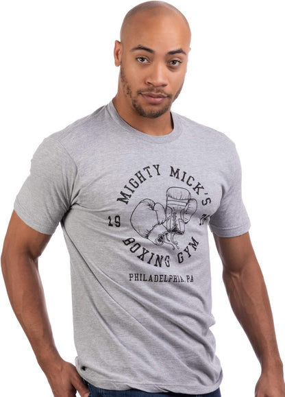Mighty Mick's Boxing Gym 1976 Vintage Philadelphia Boxer Gloves T-Shirt - Perfect for Boxing Fans!